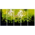 thumbnail image 4 of Design Art Red Abstract Canvas Wall Art, 4 of 5