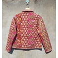 thumbnail image 2 of Patchwork Floral Print Cotton Handmade Kantha Jacket, Womens Clothing Quilted Reversible Coat Kimono Indian Hand Printed Vintage Boho Vest Christmas Gift CQJ-03_XL, 2 of 2