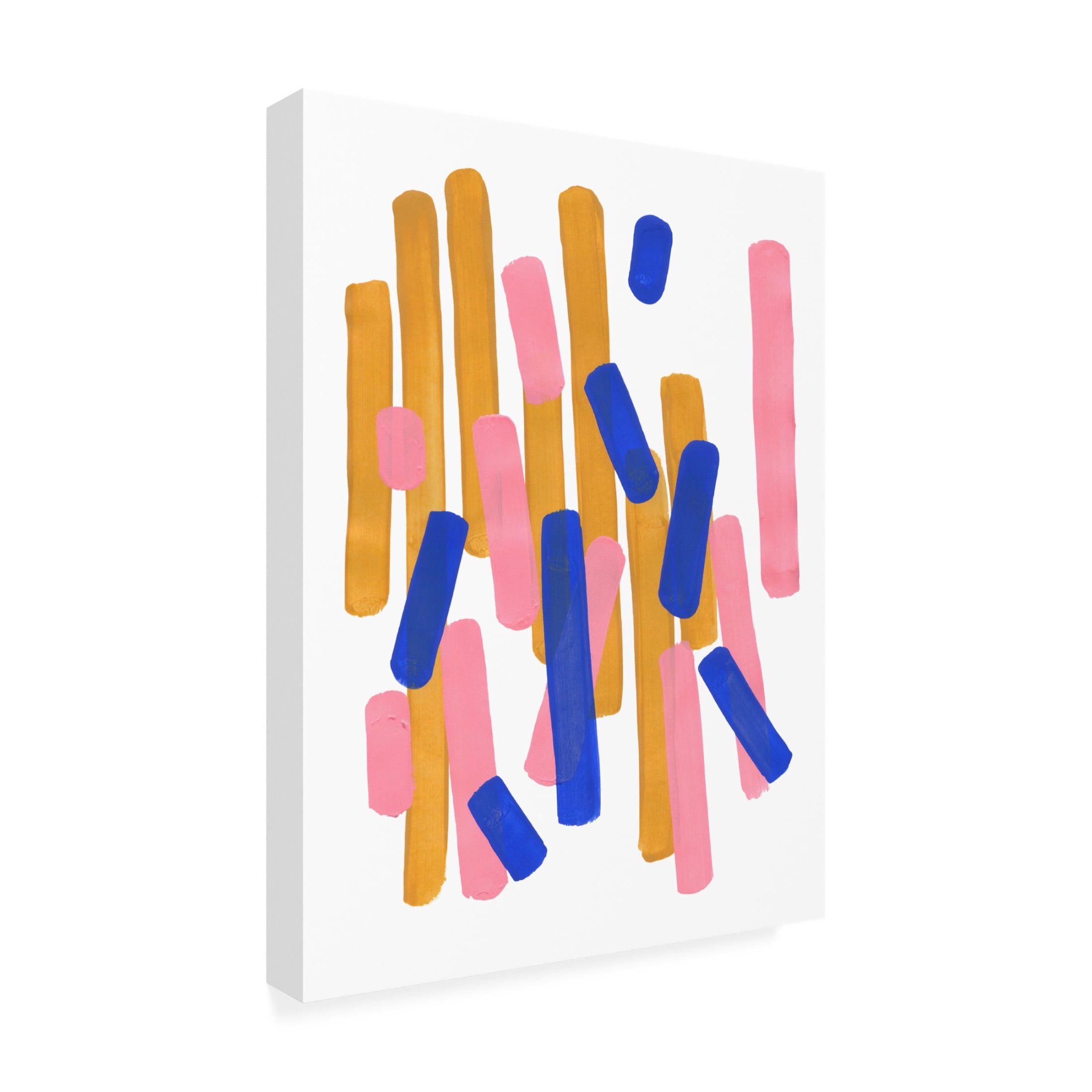 Trademark Fine Art Ejaaz Haniff Pink Confetti Canvas Wall Art
