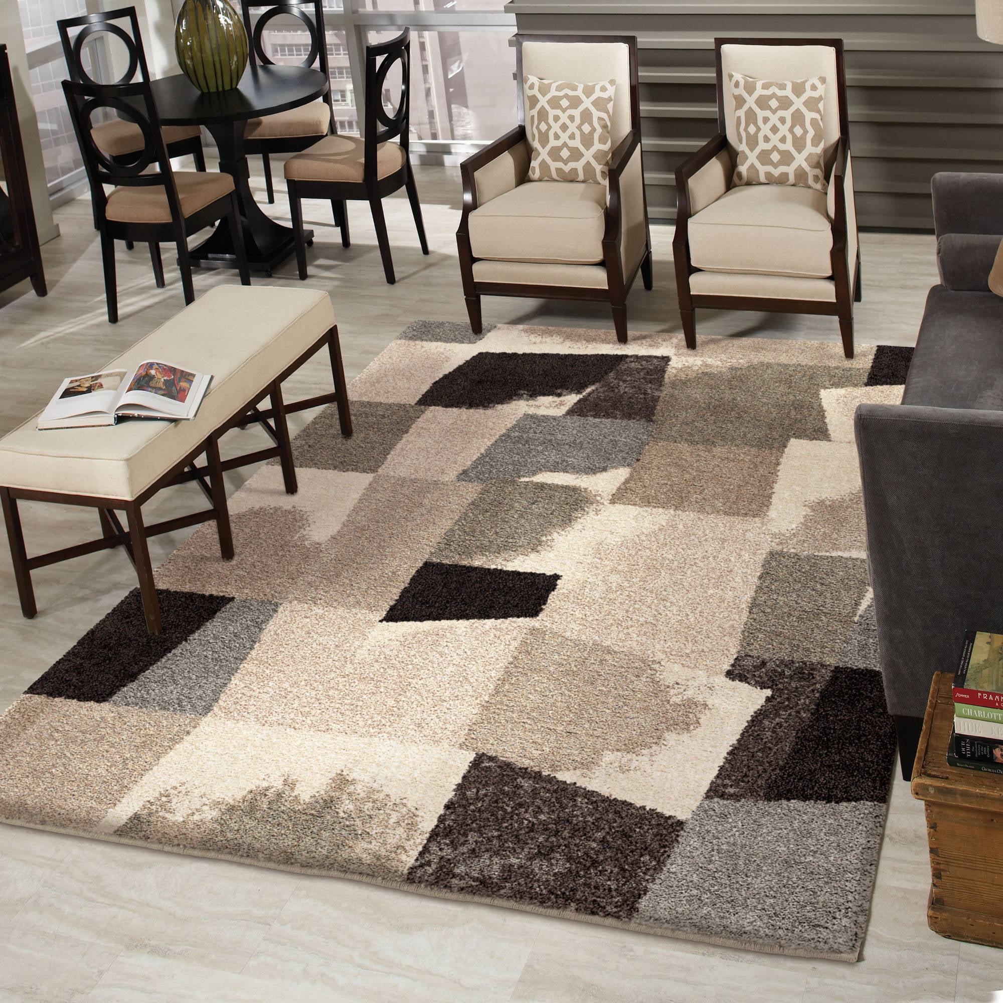 Orian Rugs Plush Abstract Ralston Area Rug