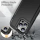 thumbnail image 4 of Funda protectora 3 en 1 a prueba de golpes Defend Armor para iPhone 11 12 13 14 15 Plus 16 Pro Max 7 8 SE 2022 Xs XR con marco de plástico y carcasa trasera de TPU, 4 of 5