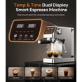 thumbnail image 2 of Aeitto Espresso Machine with Milk Frother, 20 Bar Coffee Maker for Cold Brew, Americano, Latte and Cappuccino, for Home Use, 2 of 8