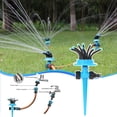 thumbnail image 1 of Aspersor de jardín con 12 boquillas ajustables, sistema de riego multidireccional de césped de 360 grados para jardines grandes y riego de jardín, 1 of 9