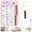 Pink, variant on Owlprince Magnetic Chore Chart, Dry Erase Planner Board for Refrigerators, ADHD Cleaning Planner, Checklist to Do List for Home Office, Blue