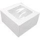 thumbnail image 1 of Caja para Pastel Cuadrada de 8 pulgadas x 8 pulgadas x 5 pulgadas de Alto O'CREME,, 1 of 2
