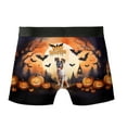 thumbnail image 2 of Mummy Boxer Happy Halloween with Pumpkins Bats Spooky Fun All Over Print Boxer Briefs Underwear for Men Dad Boxers Dog Lover Gifts Idea - 00019, 2 of 6