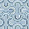 Coastal Blue Geometric