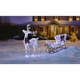 thumbnail image 5 of NOMA Reindeer Sleigh Christmas Display Pre-Lit LED Outdoor Lawn Decoration, 5 of 8