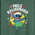 thumbnail image 3 of Lilo & Stitch - Mele Kalikimaka - Women's Lightweight French Terry Long Sleeve Shirt, 3 of 5
