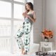 thumbnail image 5 of Balery Anchors And Shells Pantalones de pijama para mujer, pijamas ultraligeros, pantalones de estar por casa-Medium, 5 of 6
