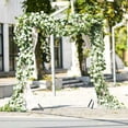thumbnail image 3 of Jkkant Artificial Rattan Vine with Leaves, Wall Hanging Wedding Garland, Simulation Greenery for Home Decor, 3 of 9