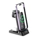 thumbnail image 1 of Cargador inalámbrico 3 en 1, estación de carga rápida de 15 W con despertador y función de noche, cargador de plástico para teléfono móvil., 1 of 9