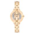 thumbnail image 3 of Reloj Nine West Para Dama Extensible De Acero Color Dorada Nw2226Chgp, 3 of 3