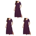 thumbnail image 1 of Batas de mujer Minnieouse Camisón Ropa de dormir Manga fucsia M, 1 of 6