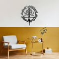 thumbnail image 5 of Espada de Metal, decoración de pared de hierro forjado, colgante, decoración de espada creativa, 5 of 5