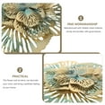 thumbnail image 3 of CRAFTHROU Metálica De Flores Para Pared Con 3D Ideal Para, 3 of 6