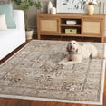 thumbnail image 3 of SAFAVIEH Hazel Emil Oriental Area Rug, Beige/Brown, 6' x 6' Square, 3 of 11