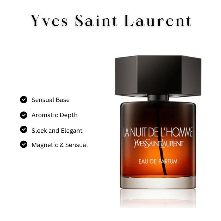 Yves Saint Laurent - LA NUIT DE L'HOMME Eau de Toilette Spray (2 oz.)