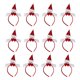 thumbnail image 1 of 12 Uds. De diademas navideñas para mujer, clásicas astas de reno, Santa, árbol de Navidad, hebilla para el pelo, diadema encantadora, Accesorio para el cabello Muñeco de nieve sombrero rojo Sonducket AP013012-23, 1 of 6
