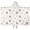 White Highland Cow, variant on White Highland Cow Flower Pattern Hooded Bath Towel,50"x30" for Ages 3 To 12 Kids, Quick Dry Lightweight Soft Microfiber Hood Beach Towel Cover Up for Kids