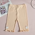 thumbnail image 6 of XBASW 4-12 Years Girls' Summer Leggings Cartoon Five Pants Casual Bottoming Shorts for Toddler Kids, 6 of 10