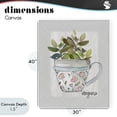 thumbnail image 4 of Stupell Industries Rustic Lodge Oregano Herb Mug Canvas Art, 30 x 40, by Livi Finn, 4 of 8