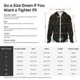 thumbnail image 5 of Balery Spiderweb Bats And A Spider Men's Women's UPF 50+ Sun Protection Lightweight Hoodie Performance Long Sleeve Shirt for Fishing Running-3X-Large, 5 of 7