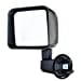 thumbnail image 3 of Dependable Direct Left Driver Side Textured Manual Operated Non-Heated Folding Mirror Compatible With Jeep Wrangler 2007-2016 - Parts Link # CH1320271, 3 of 10