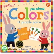 eeBoo Preschool Colors Puzzle Pairs