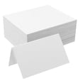 thumbnail image 4 of veasfak 120Pcs Place Cards Blessing DIY Cards Greeting Card Blank Folding Cards Seating Cards for Anniversary Dinner Reception Events, 4 of 9