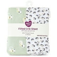 thumbnail image 3 of Parent's Choice 2-Pack 100% Cotton Infant Fitted Crib Sheets, Cheetah, 3 of 8