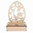 thumbnail image 2 of Wooden Decoration for Easter, Unique Easter Glow, Holiday Table Decoration (18.5 x 12.5 x 4.5 cm), 2 of 2