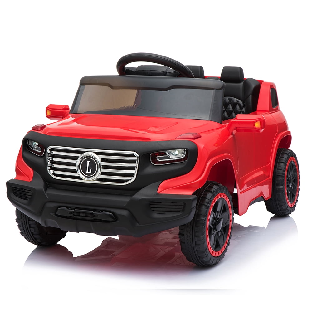 Kids Ride On Car Toy 6V Electric Battery Variable speed Remote Control Red 