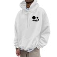 thumbnail image 1 of VBARHMQRT Chandail en Molleton d'Automne Homme et Femme Mode Décontractée Impression 3D Manches Longues Chandail à Capuche avec Cordon, 1 of 5