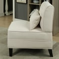 thumbnail image 4 of ACME Susanna Armless Tufted Accent Chair in Cream, 4 of 6