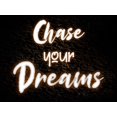 thumbnail image 2 of Prime, Marcus 24x19 White Modern Wood Framed Museum Art Print Titled - Chase Your Dreams, 2 of 4