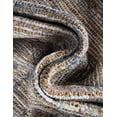 thumbnail image 4 of Unique Loom Chenille Jute Collection Area Rug - Raj (2' 2" x 6' 1" Runner Blue/Ivory), 4 of 6