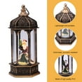 thumbnail image 2 of EIMELI Vintage Style Decorative Lantern Christmas LED Wind Lamp Night Light (A), 2 of 9