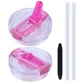 thumbnail image 1 of Tapa Reutilizable La Del Tope Reemplazo Paja Desmontable 2 Piezas Con Pajitas para Accesorios 40oz, 1 of 9