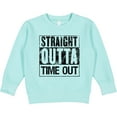 thumbnail image 2 of Inktastic Straight Outta Time out Toddler Sweatshirt, 2 of 4