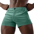thumbnail image 3 of JYnXIANTI Mens Corduroy Shorts Casual Comfortable Summer Shorts Thin Breathable Beach Vacation Shorts Classic Fit Clothes, 3 of 5