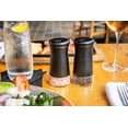 thumbnail image 2 of Home EC Premium Salt and Pepper Shakers with Adjustable Pour Holes - Elegant Stainless Steel Salt and Pepper Dispenser - Perfect for Himalayan, Kosher and Sea Salts - Spices W/Collapsible Funnel/Ebook, 2 of 9