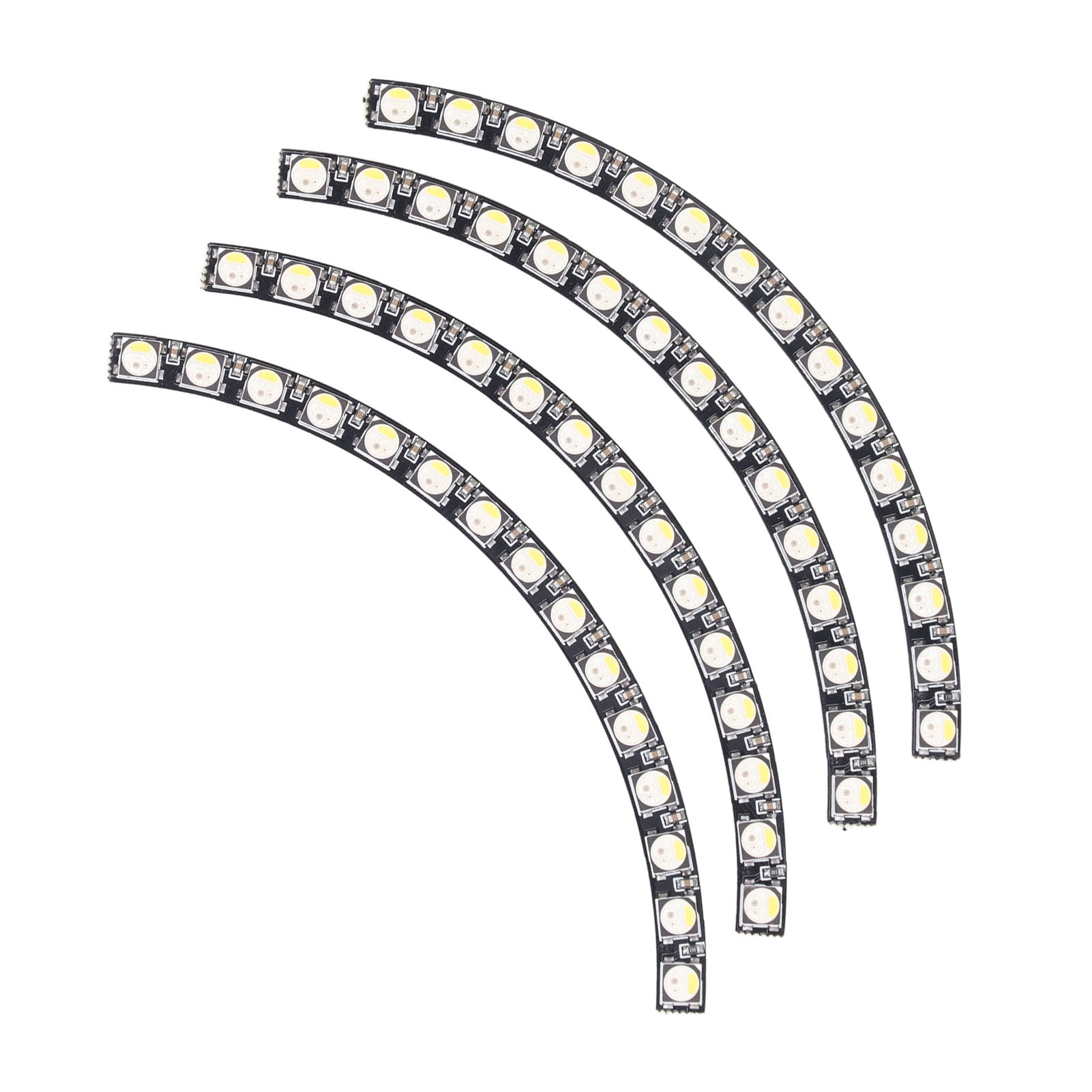 RGB LED Ring Lamp, Large Lighting Area Full Color LED Lamp Board Addressable with Driver for Room Space