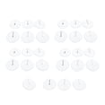 thumbnail image 2 of 28pcs G Tube Pads Holder Abdominal G Tube Button Pads Soft Absorbent G Tube Pads for Breastfeeding Nursing Care White, 2 of 4