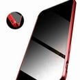 thumbnail image 7 of Dteck For iPhone 6 / iPhone 7 / iPhone 8 Privacy Glass Case Double Sided 9H Glass Slim Magnet Absorption Metal Bumper Frame Shockproof Protective Case , Black, 7 of 7