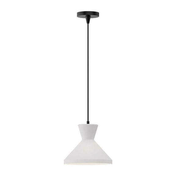 PD473710MBOP-Alora Lighting-Betty - 1 Light Pendant-9.13 Inches Tall and 10.25 Inches Wide-Matte Black Finish -Traditional Installation