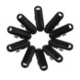 thumbnail image 4 of 10pcs Reutilizable Abrazaderas Clips Camping Apriete Herramientas Negro shamjiam Clips de lona, 4 of 9