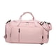 thumbnail image 5 of Bolsa de viaje de lona, ​​bolso de mano, portátil, para viajes de negocios, gran capacidad, para el hombro Rosa, 5 of 9
