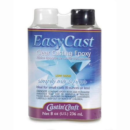 Easy Cast Casting Epoxy. Clear. 8 oz