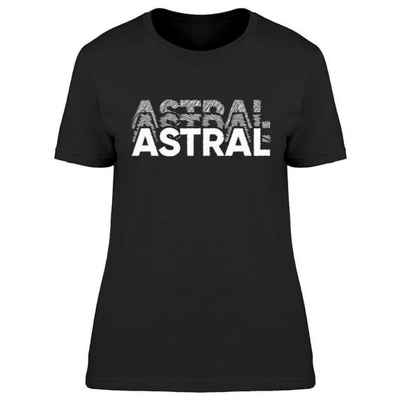 Astral Graphic T-Shirt Women -Image by Shutterstock, Female 3X-Large
